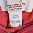 Switch American Rag Coastal Beachy Linen Blend Elastic Drawstring Pants Coral Womens S 2 image