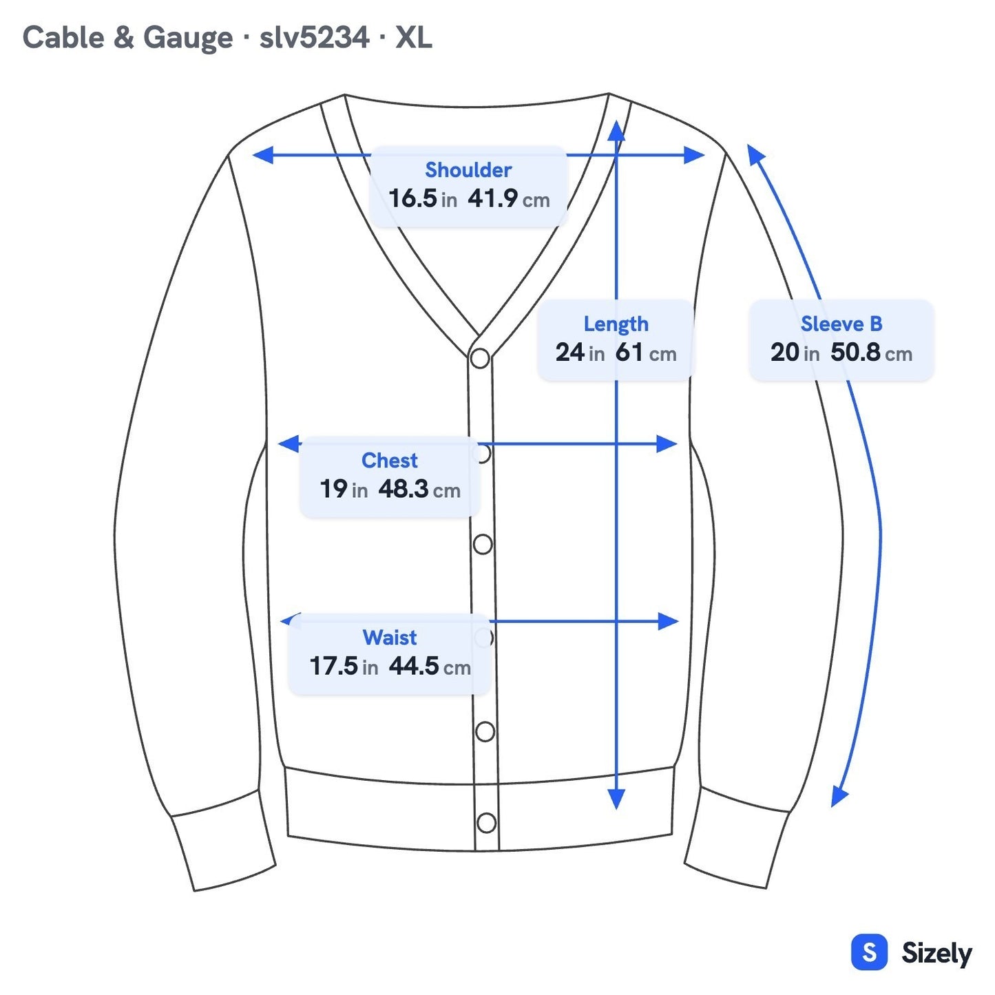 Cable & Gauge Minimalist Pastel Green Pointelle Popcorn Knit Cardigan XL NEW