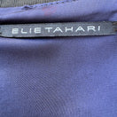 Switch Elie Tahari Old Money Tweed Mini Skirt Wool Blend Textured Pencil Blue Womens 6 2 image