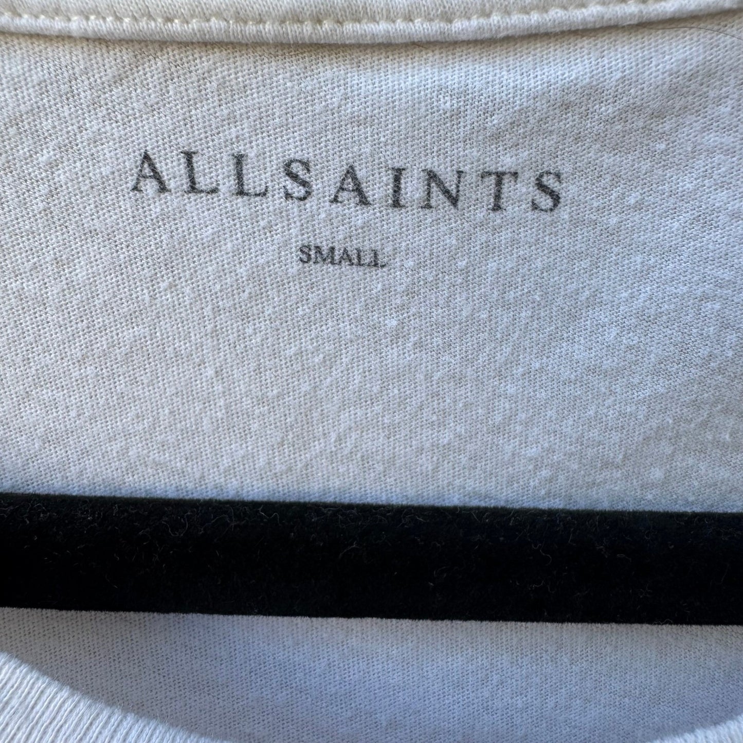 AllSaints Graphic Floral Rose Sleeveless Alt Edgy Rocker Muscle Tee Shirt Mens S