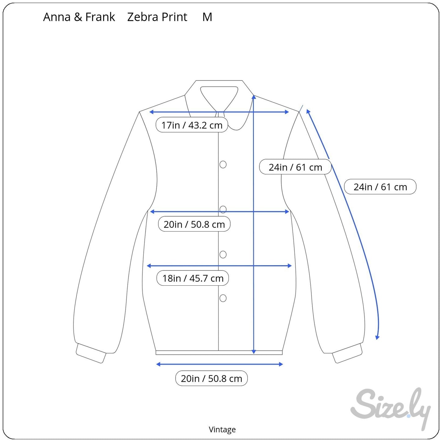 Anna & Frank Vintage Womens Zebra Animal Print Glam Silk Long Sleeve Blouse M