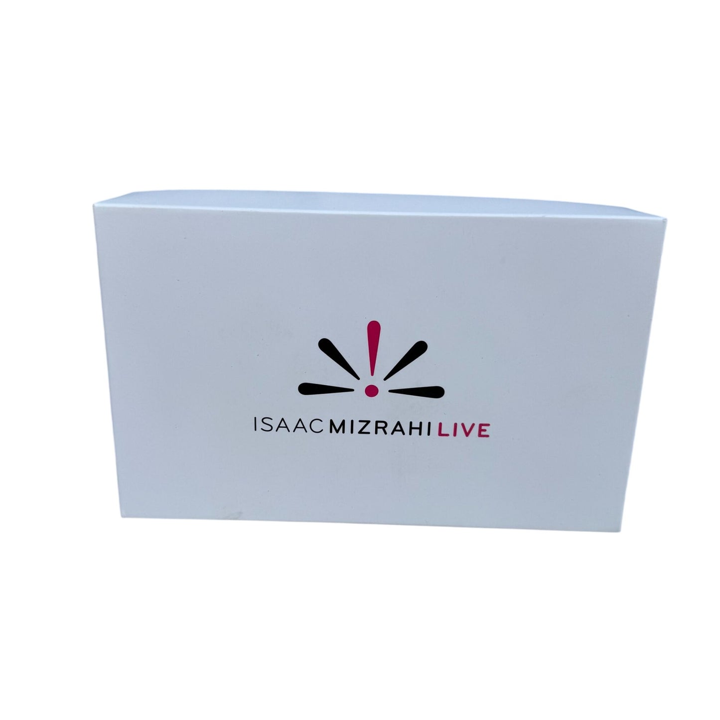 Isaac Mizrahi Live Quilted Mini Crossbody Bag Gold Logo Closure Chain Strap New