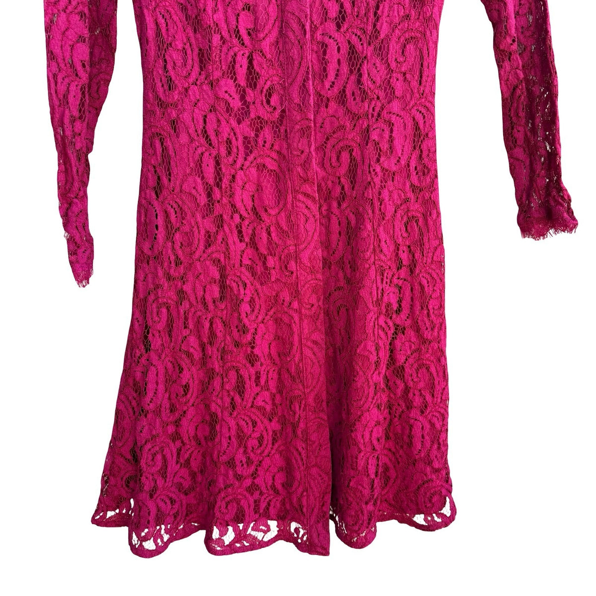 Vintage Y2K Barbiecore Coquette Romantic Floral Lace Feminine Party Mini Dress