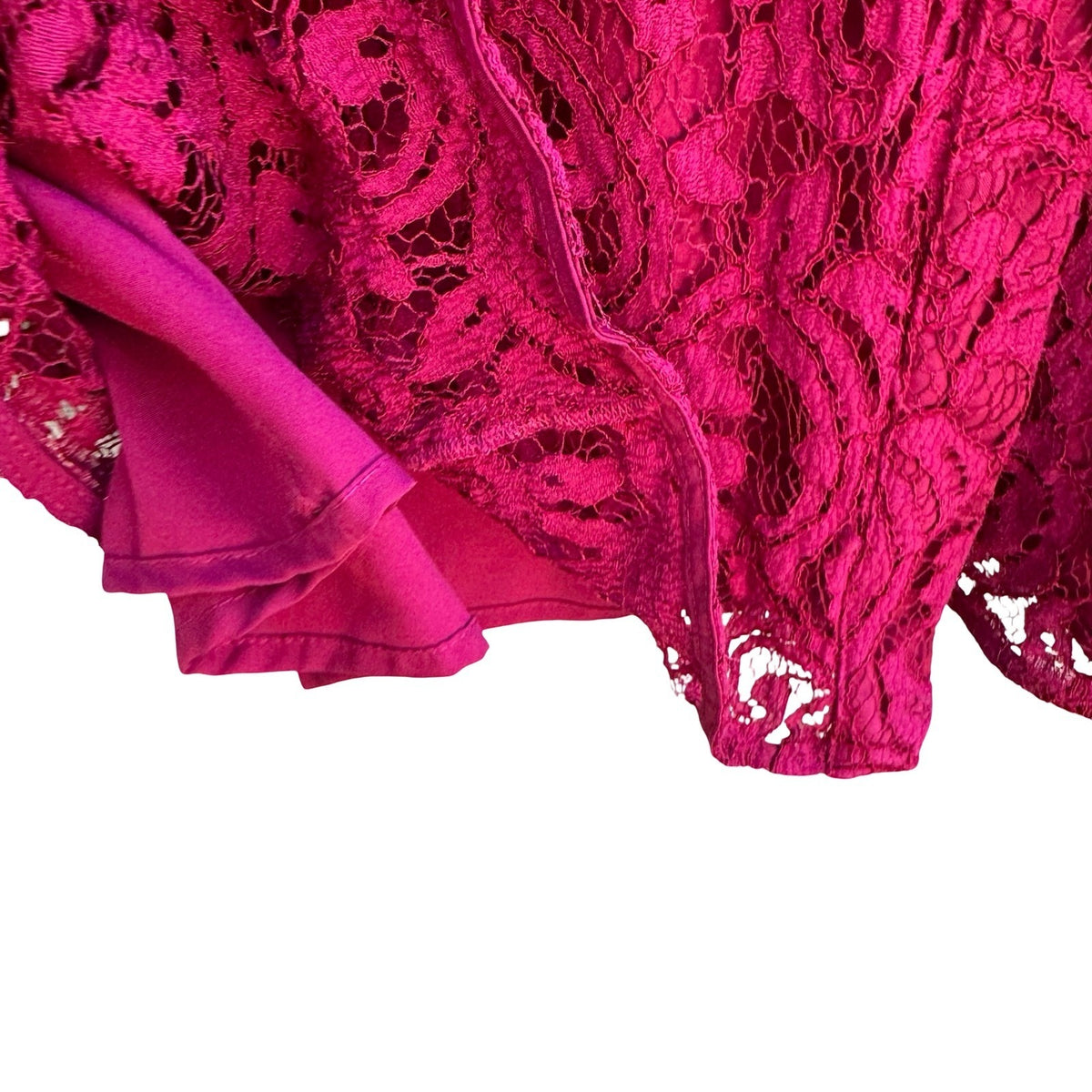 Vintage Y2K Barbiecore Coquette Romantic Floral Lace Feminine Party Mini Dress