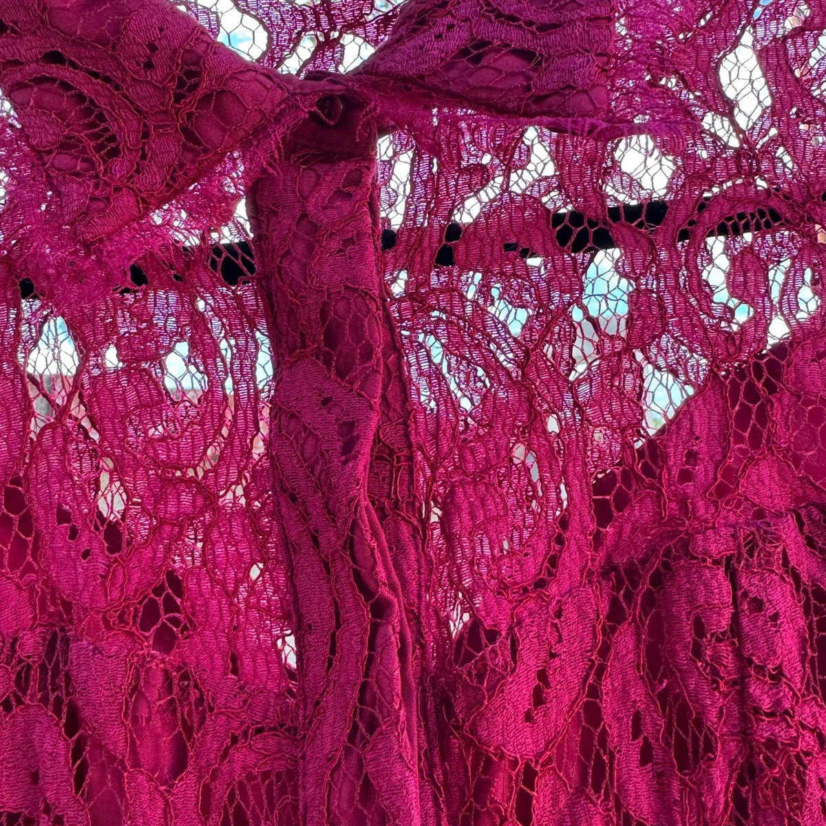 Vintage Y2K Barbiecore Coquette Romantic Floral Lace Feminine Party Mini Dress