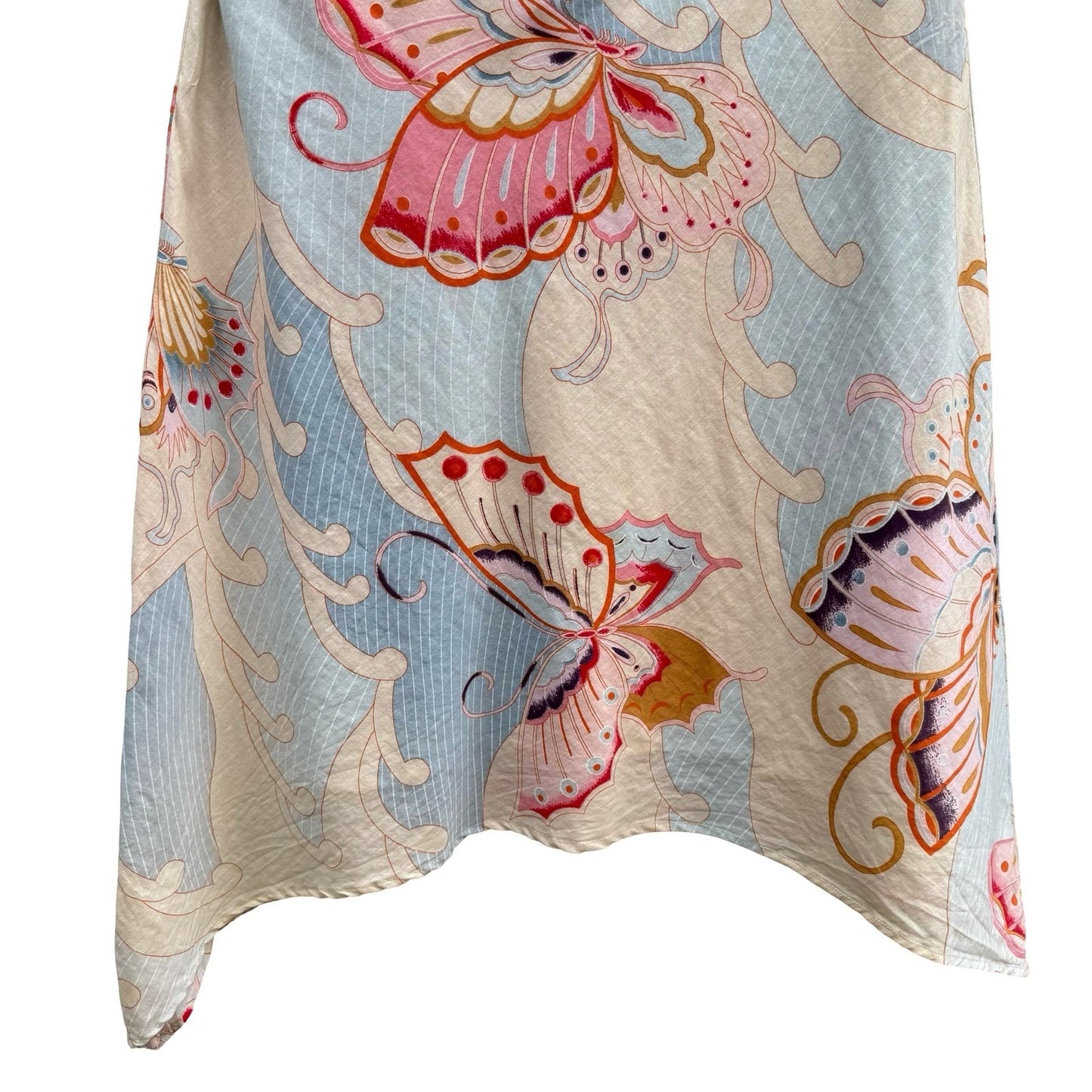 Tramp Y2K Fairycore Butterflycore Handkerchief Uneven Hem Skirt Pastel Boho S