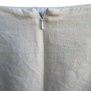 Switch Ann Tjian Kenar Vintage 90s 100% Linen Minimalist Coastal Micro Mini Skirt 12 3 image