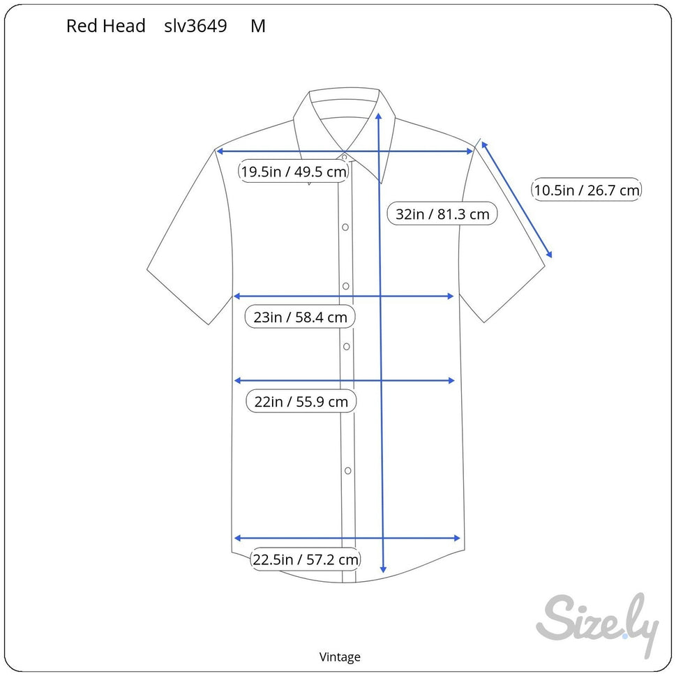 RedHead Mens Short Sleeve Utility Button Down Shirt Mauve Medium Dual Pockets