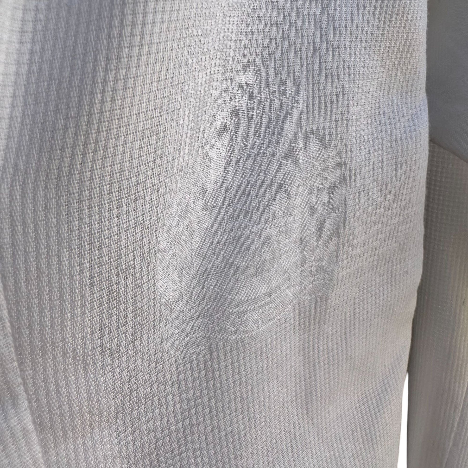 Neiman Marcus Vintage Womens French Cotton V Neck Cropped Peplum Hem Blouse 10