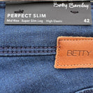 Switch Betty Barclay Perfect Slim Jeans Women 14 Mid Rise Super Slim High Elastic NEW 3 image