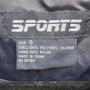 Switch Sports San Francisco Windbreaker Moto Jacket Mens S Navy SF Golden Gate Striped 3 image