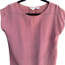 Switch Royal Silk Vintage Womens Silk Rose Sleeveless Lightweight Scoop Neck Blouse M 3 image