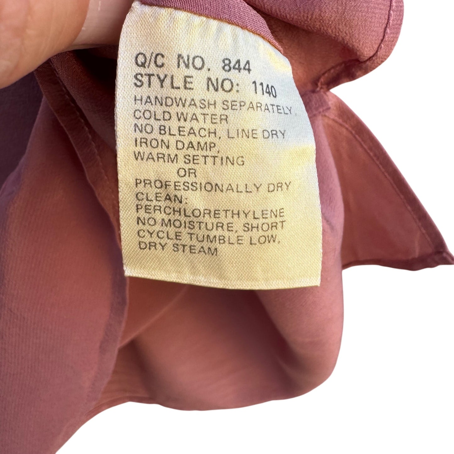 Royal Silk Vintage Womens Silk Rose Sleeveless Lightweight Scoop Neck Blouse M