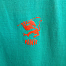 Switch Nederland NNR Vintage Mens Graphic Print Green T-Shirt Teal Short Sleeve Large 3 image