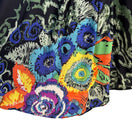 Switch Angie Vintage Y2K Sleeveless Colorful Floral Boho Crochet Festival Blouse 3X 2 image