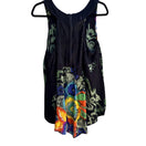 Switch Angie Vintage Y2K Sleeveless Colorful Floral Boho Crochet Festival Blouse 3X 3 image