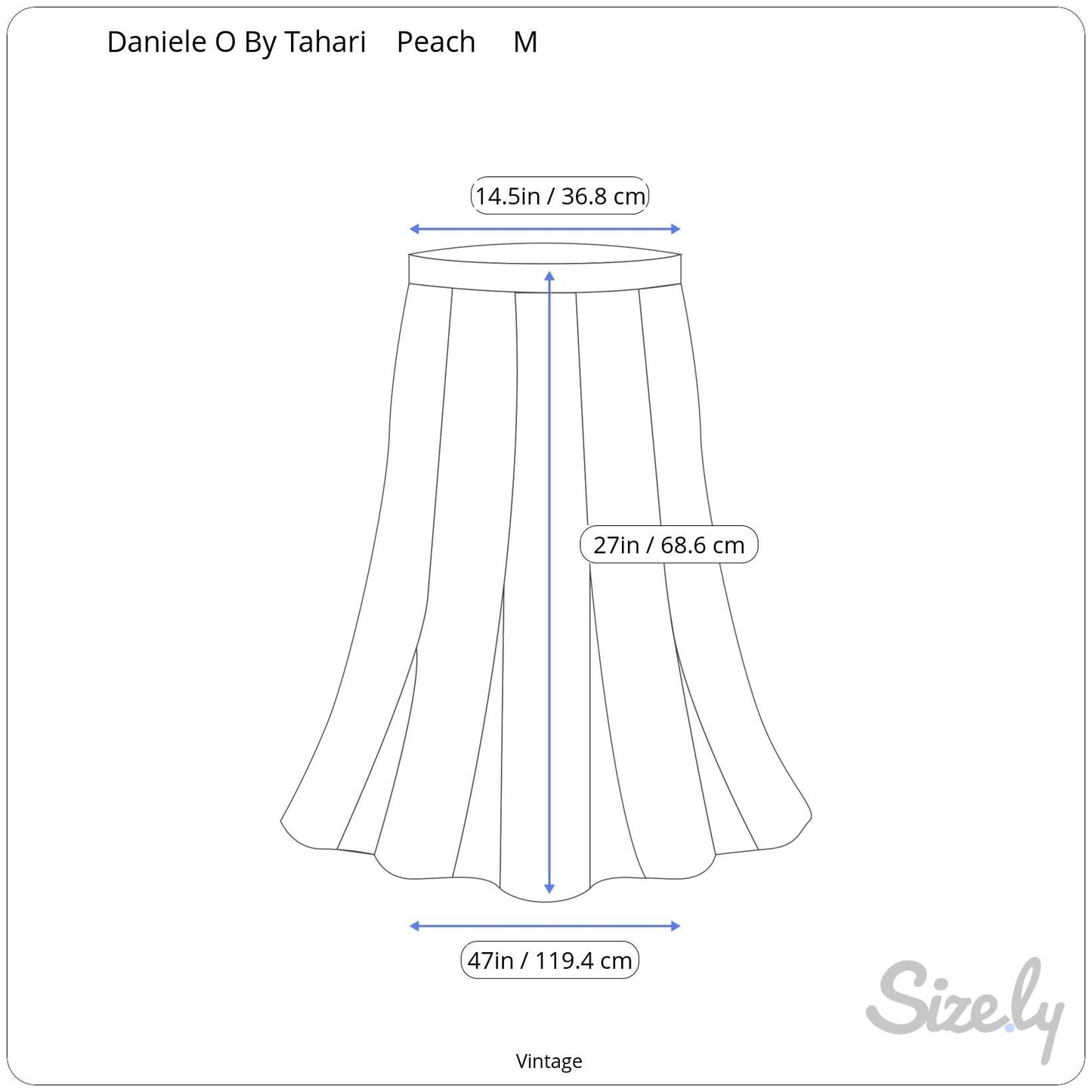 Daniele O By Tahari Vintage Womens Peach Silk Blend Blazer Pleated Skirt Set M