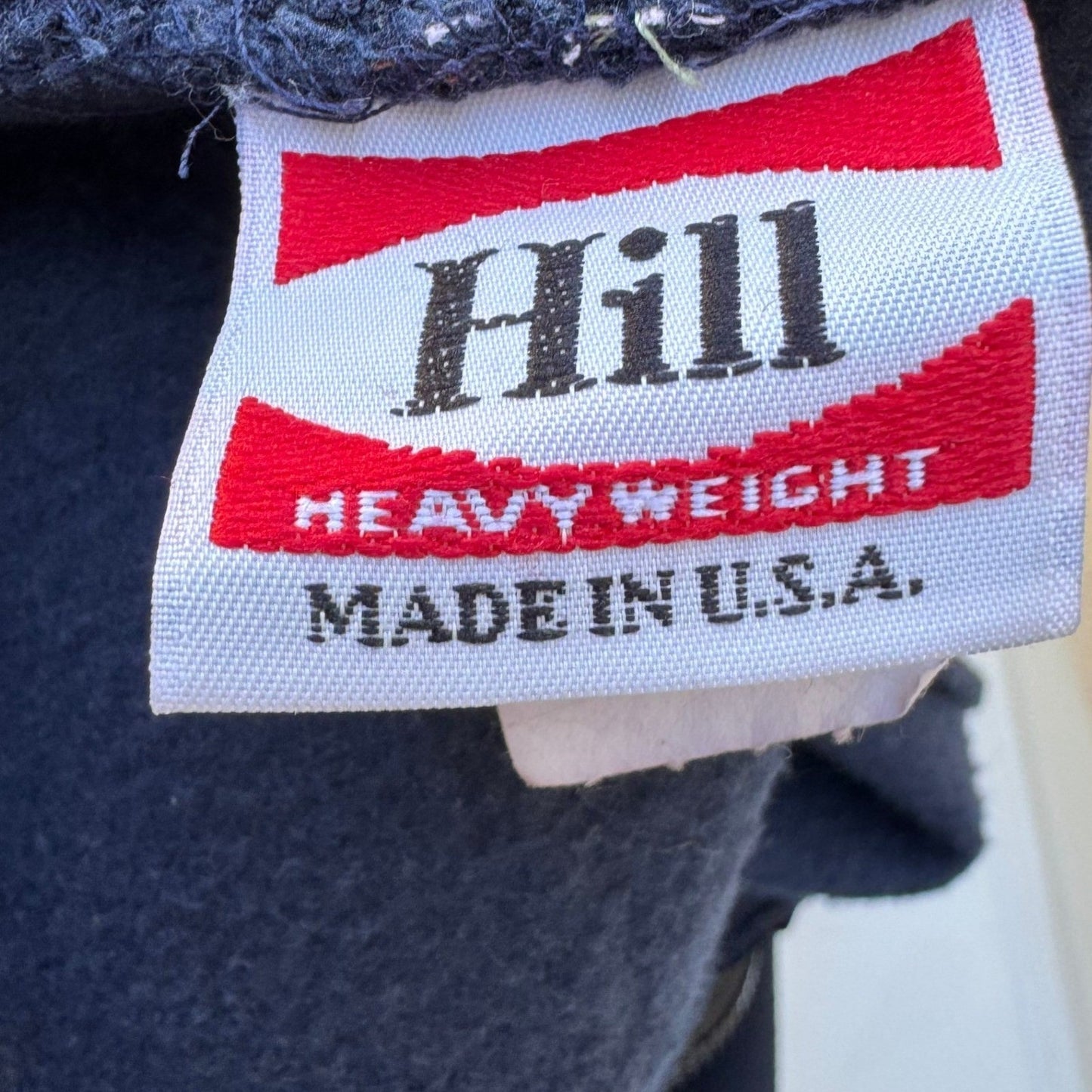 Hill Heavyweight Pismo Beach Surf Beach Woody Wagon Zip Hoodie USA Navy Mens S