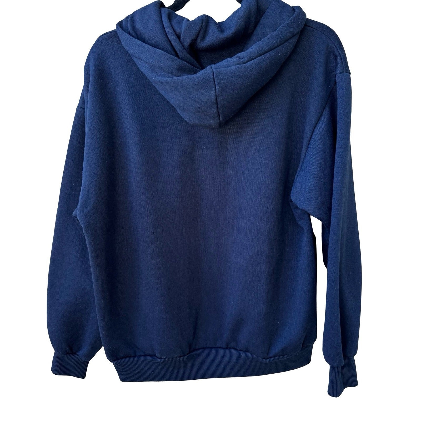 Hill Heavyweight Pismo Beach Surf Beach Woody Wagon Zip Hoodie USA Navy Mens S