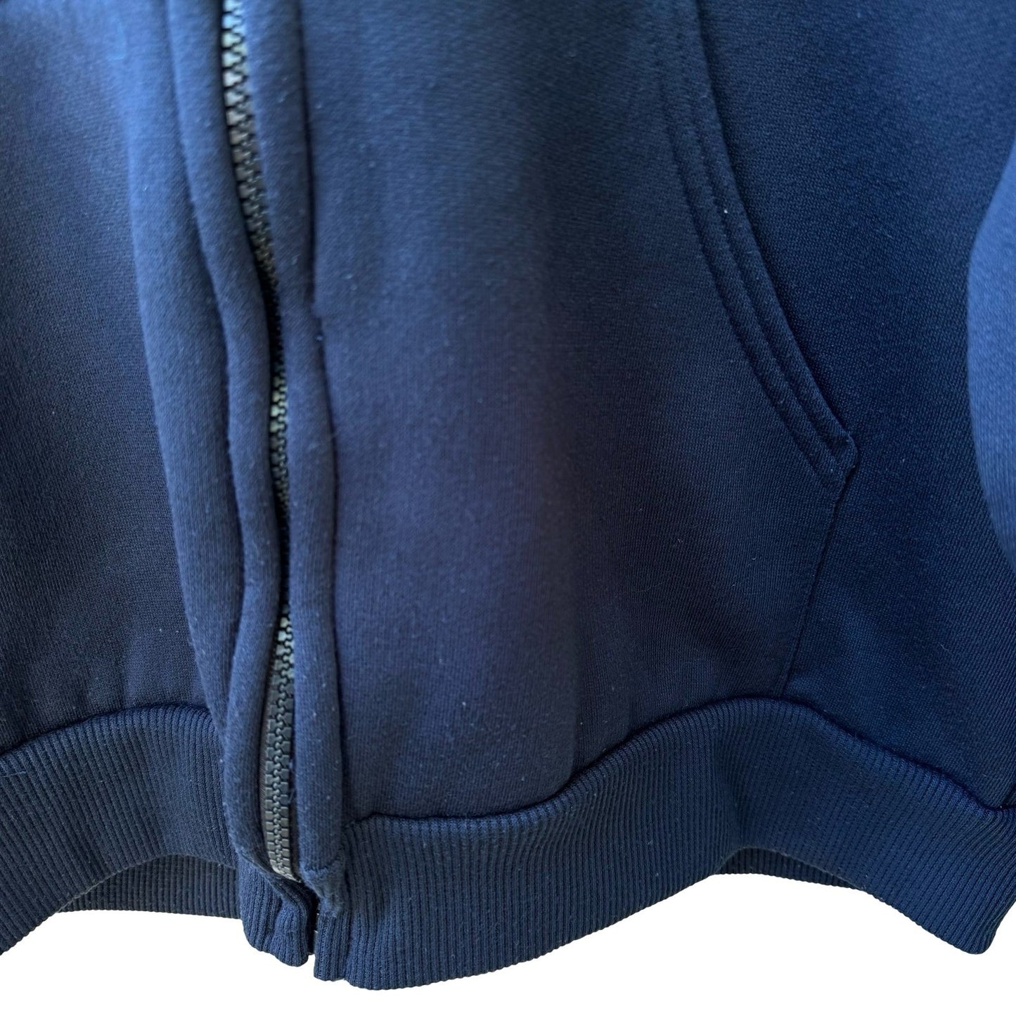 Hill Heavyweight Pismo Beach Surf Beach Woody Wagon Zip Hoodie USA Navy Mens S