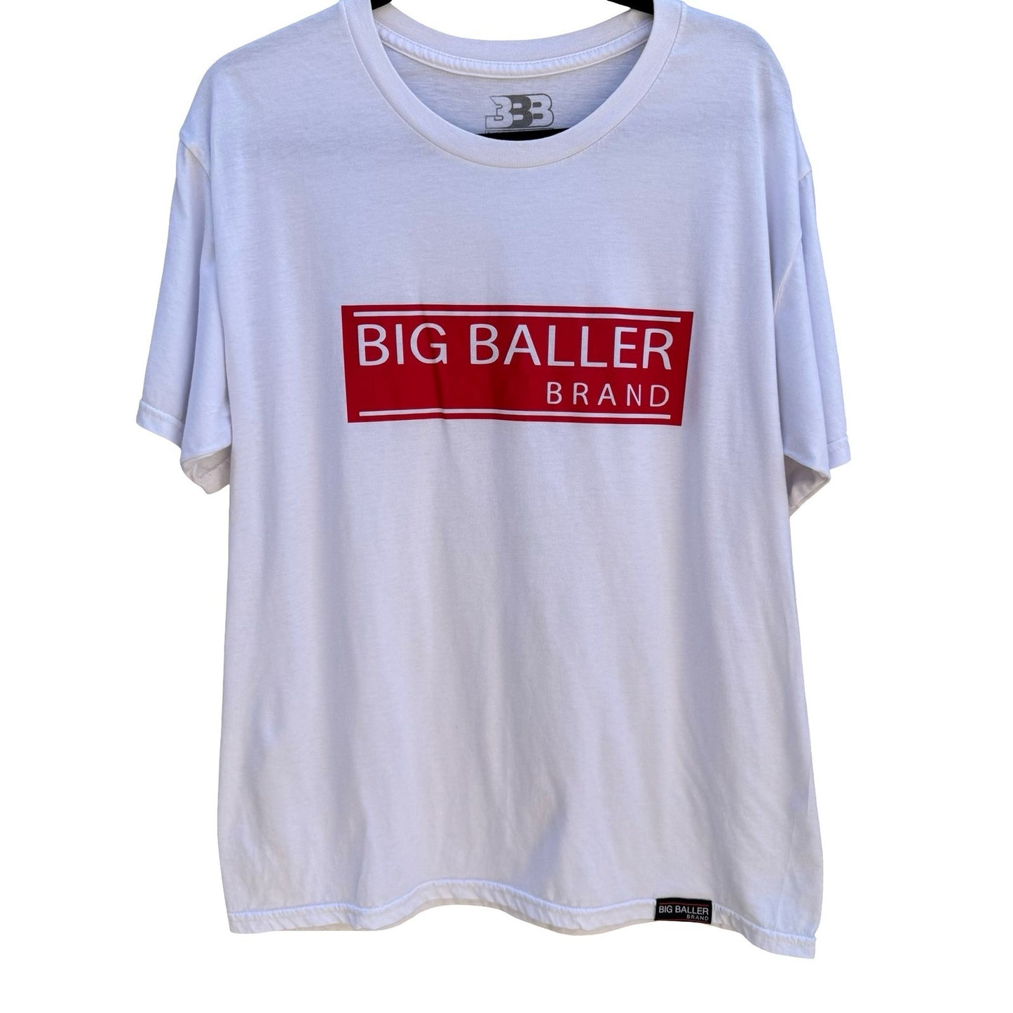 Big Baller Brand 3BB Logo Graphic Shirt Lavar Lonzo Lamelo LiAngelo Streetwear L