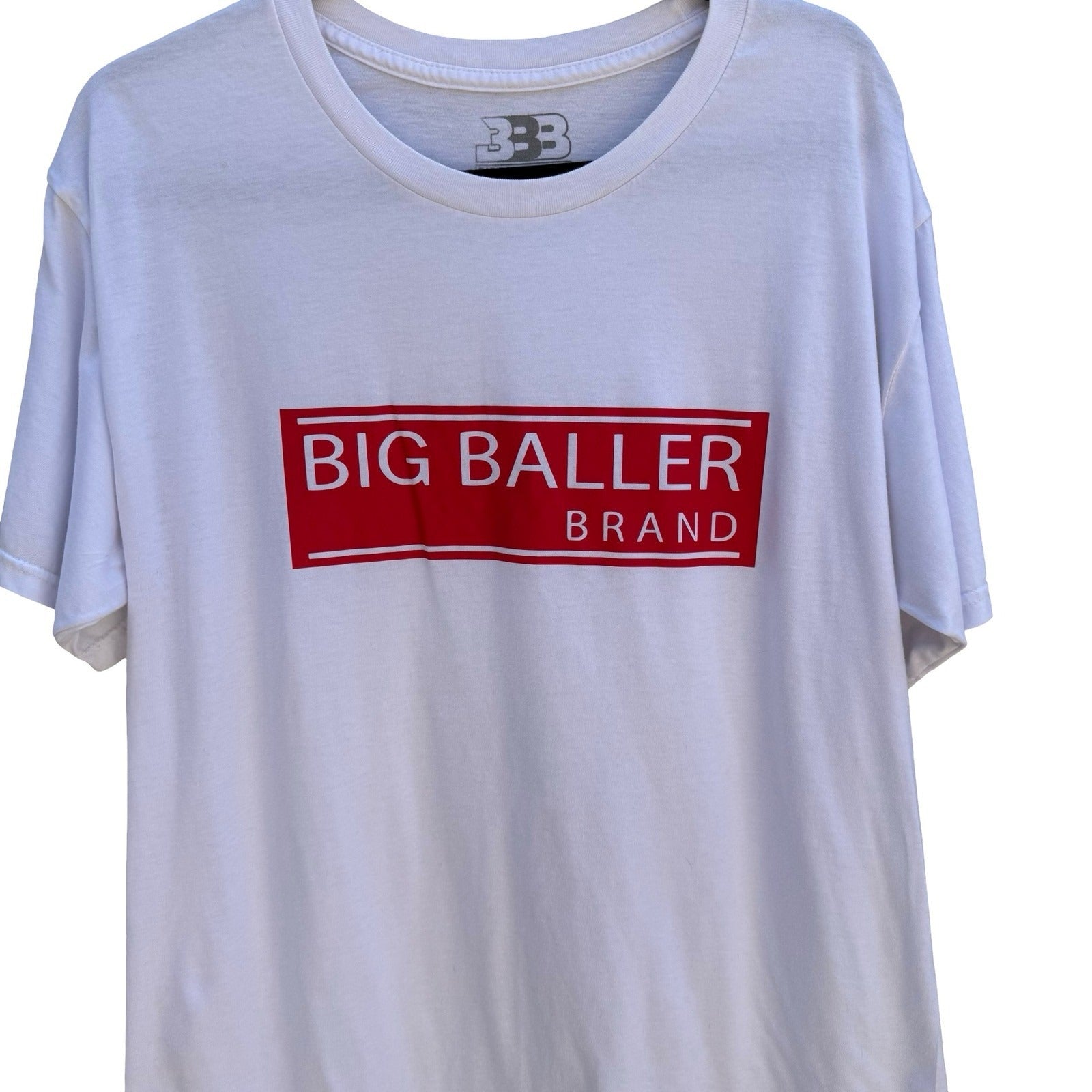 Big Baller Brand 3BB Logo Graphic Shirt Lavar Lonzo Lamelo LiAngelo Streetwear L