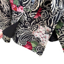 Switch Richard Warren Petites Vintage Floral Print Long-Sleeve Tie Neck Peplum Blazer 2 3 image