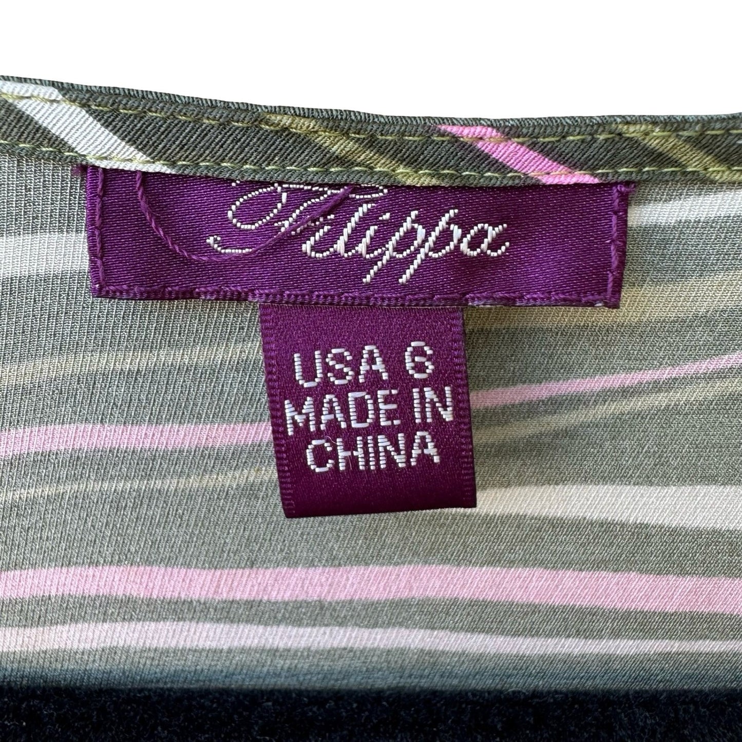Filippa Y2K Ethereal Silk Blend Psychedelic Romantic Fairycore Split Sleeve Top