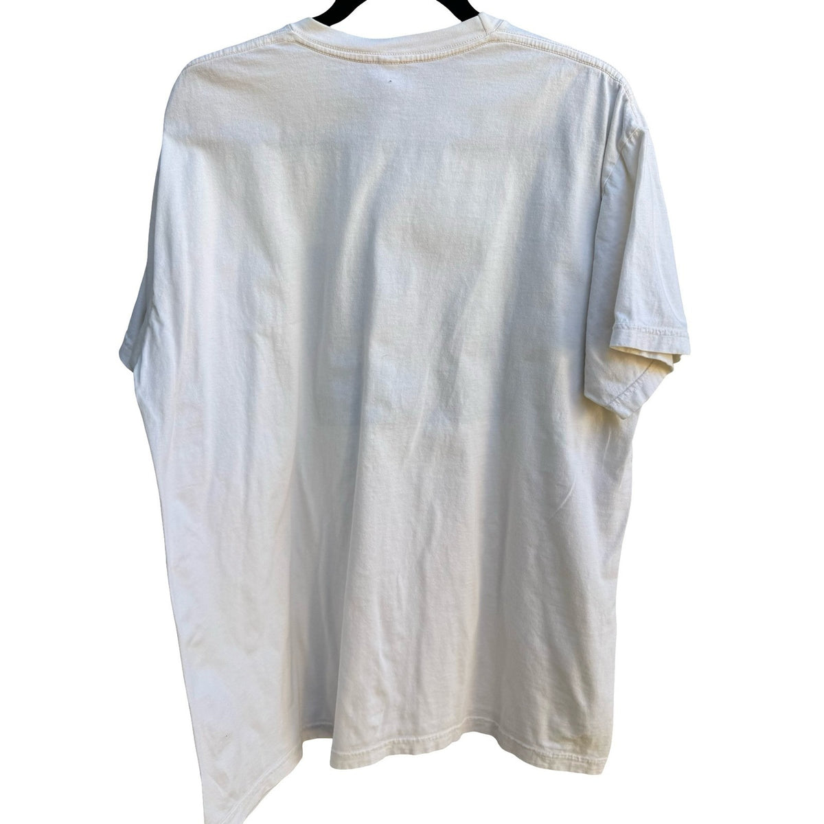 American Apparel Battlestar Galactica Graphic T-Shirt XL Cream Organic Cotton