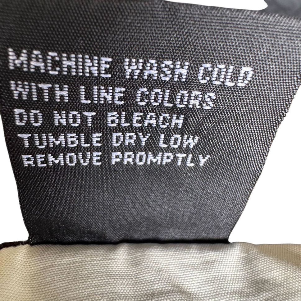 Black Canyon Colorado Vintage Outdoor White Fleece Lining Zip Pocket Jacket L