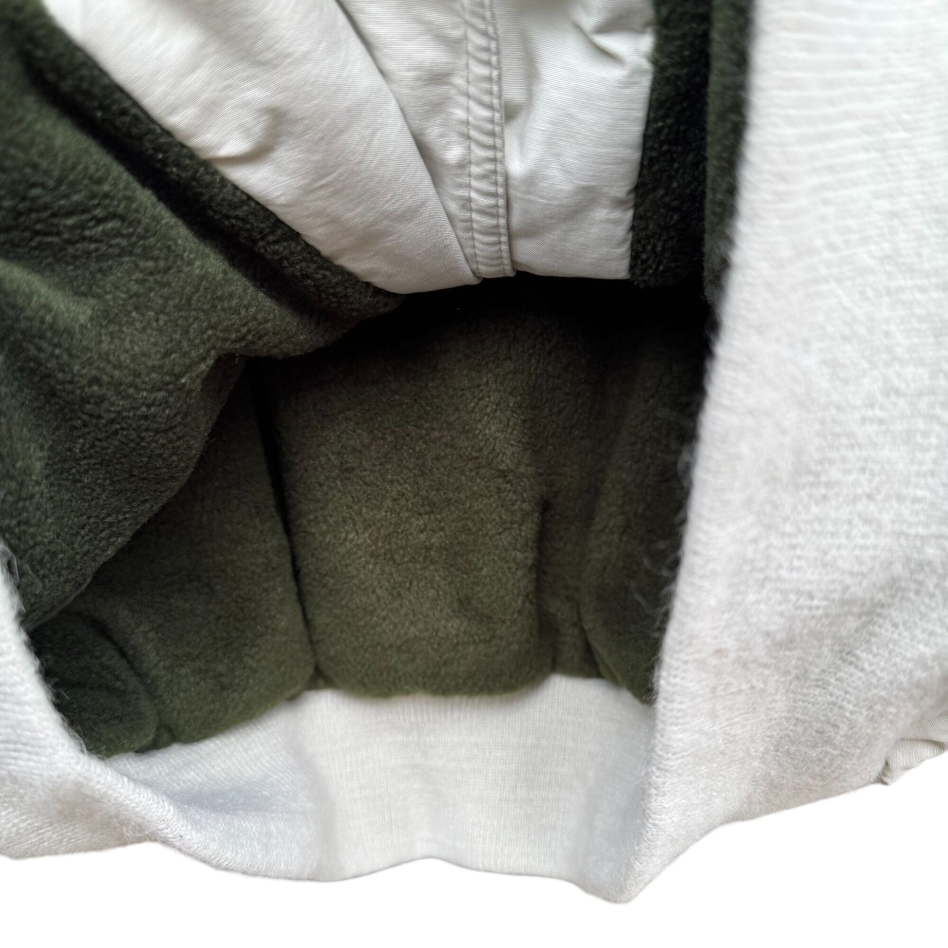 Black Canyon Colorado Vintage Outdoor White Fleece Lining Zip Pocket Jacket L