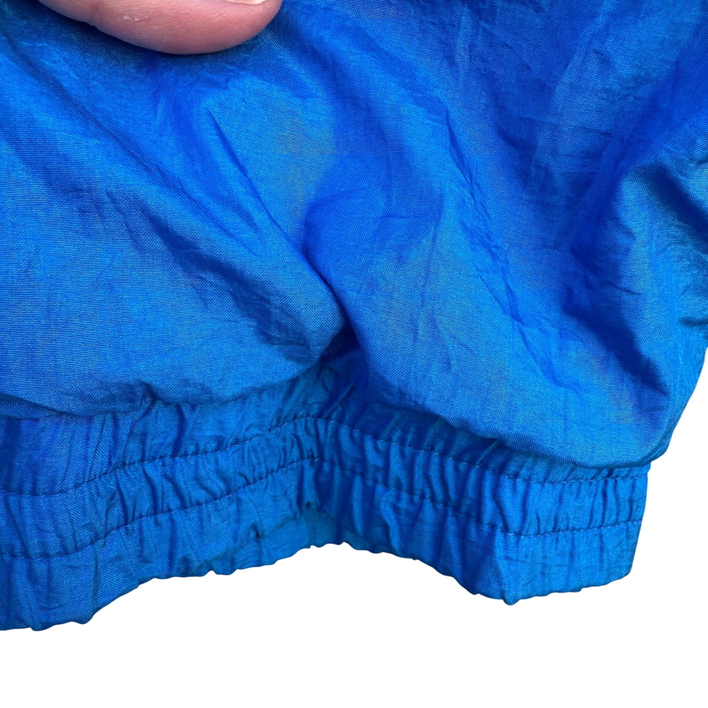 Slade Vintage 80s 90s Geometric Windbreaker Colorblock Swishy Retro Track Jacket