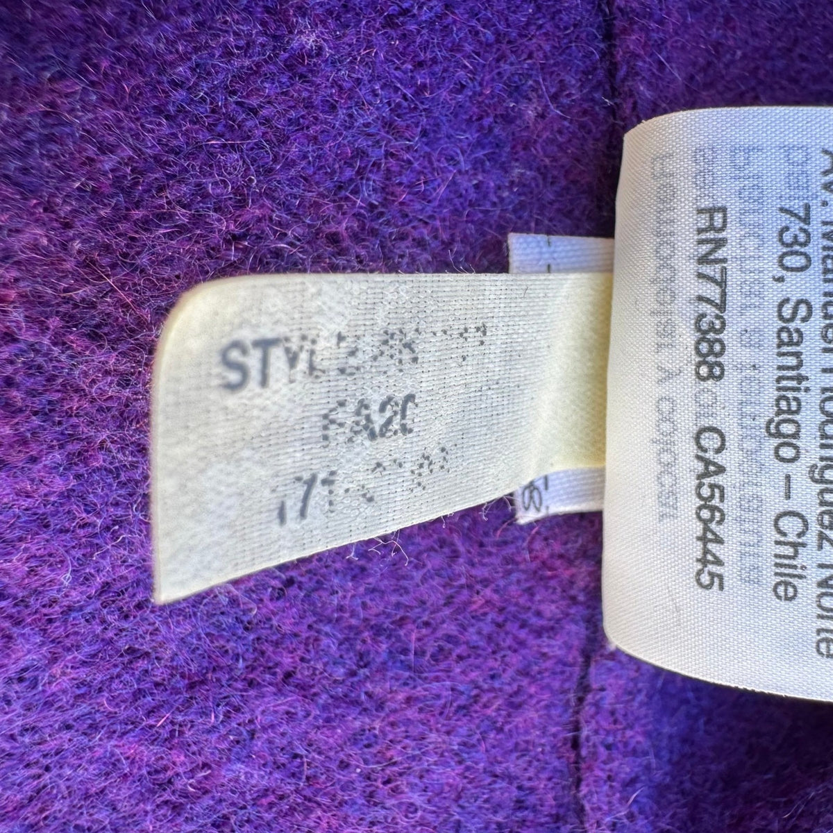 J Crew 100% Cashmere Quiet Luxury Minimalist Softcore Preppy Sweater Purple XS