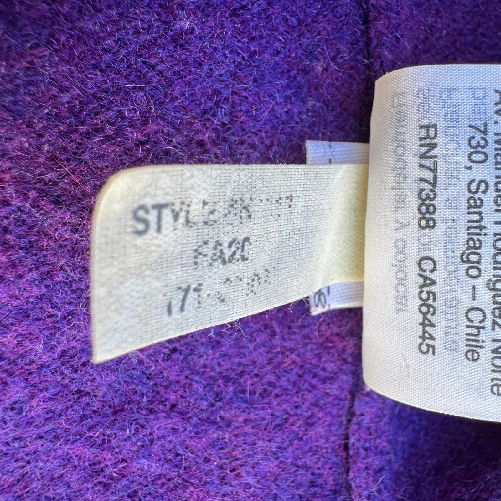 J Crew 100% Cashmere Quiet Luxury Minimalist Softcore Preppy Sweater Purple XS