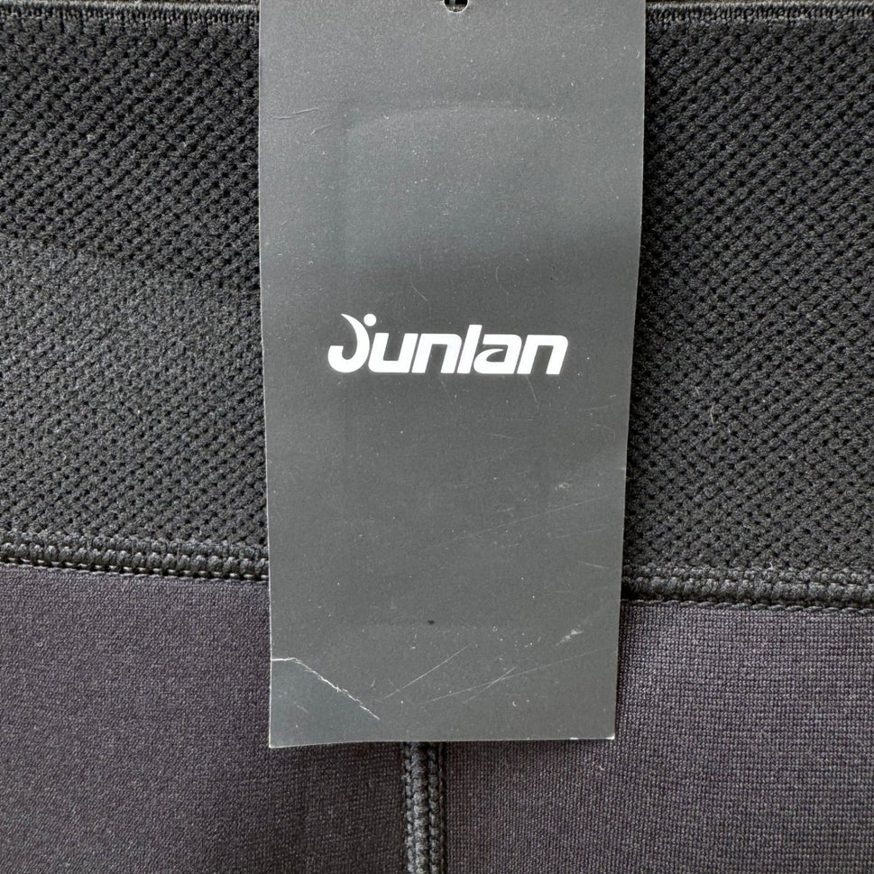 Junlan Mens Sauna Shorts Black Neoprene Sweat Workout Compression 2XL JC3003 NEW