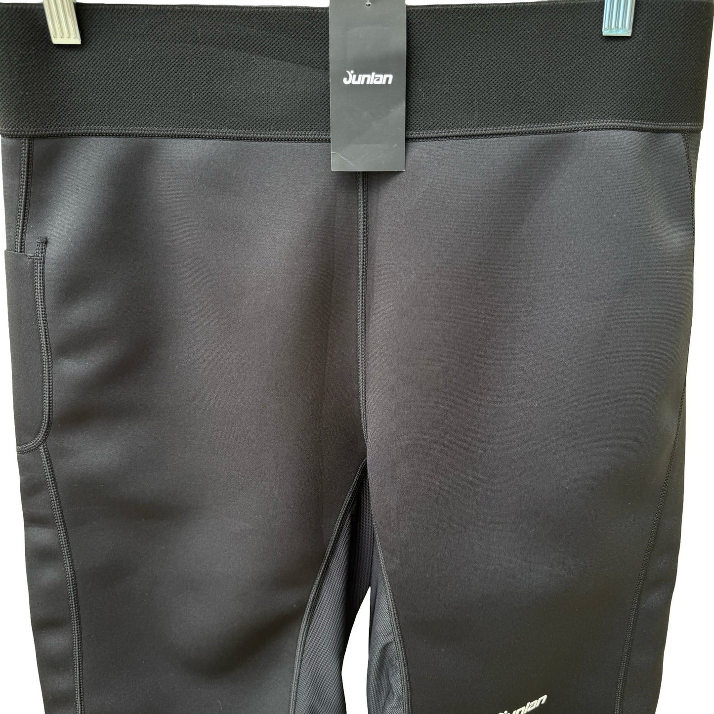 Junlan Mens Sauna Shorts Black Neoprene Sweat Workout Compression 2XL JC3003 NEW