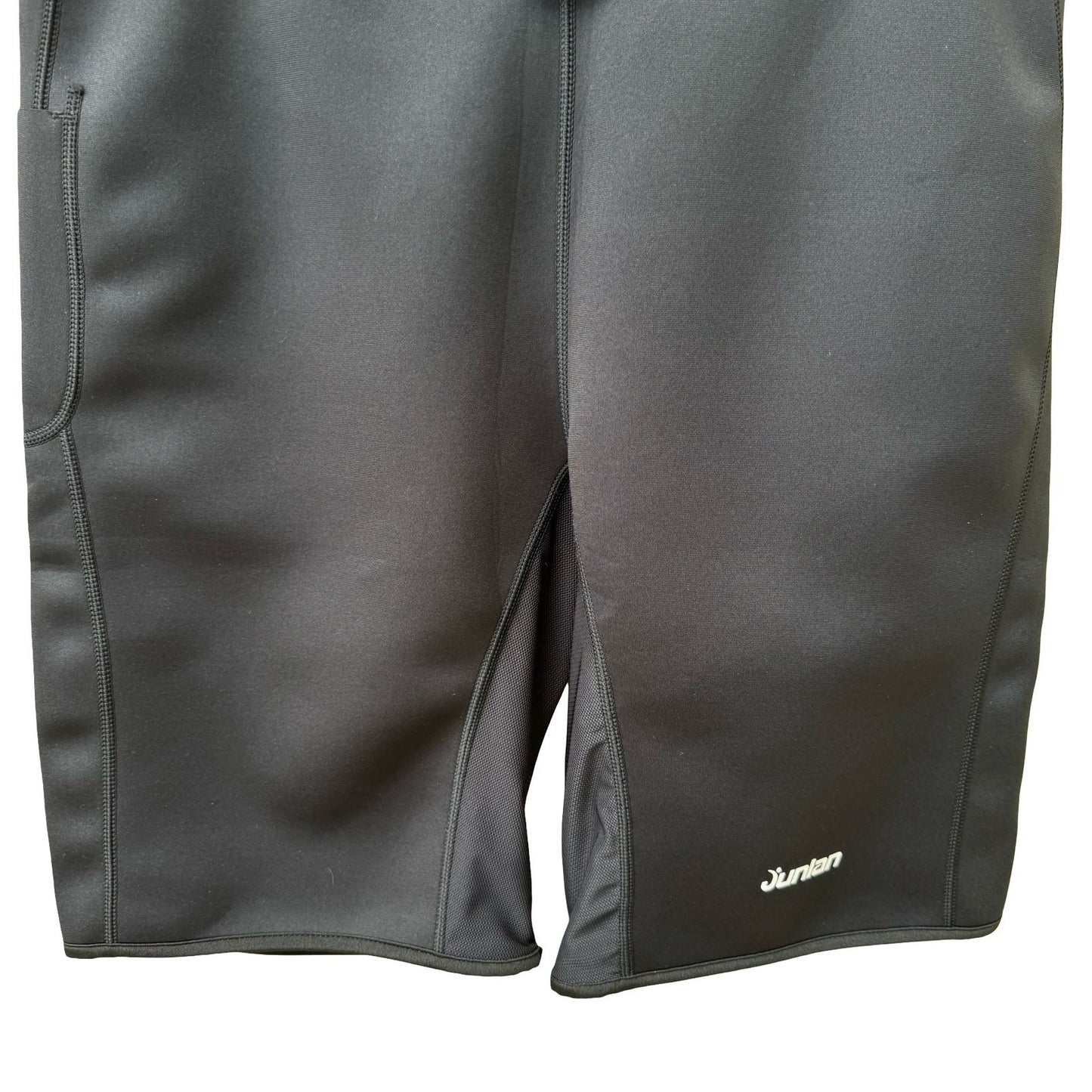 Junlan Mens Sauna Shorts Black Neoprene Sweat Workout Compression 2XL JC3003 NEW
