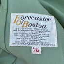 Switch Forecaster of Boston Vintage Sage Green Button Front Trench Coat Jacket Sz 11/12 2 image