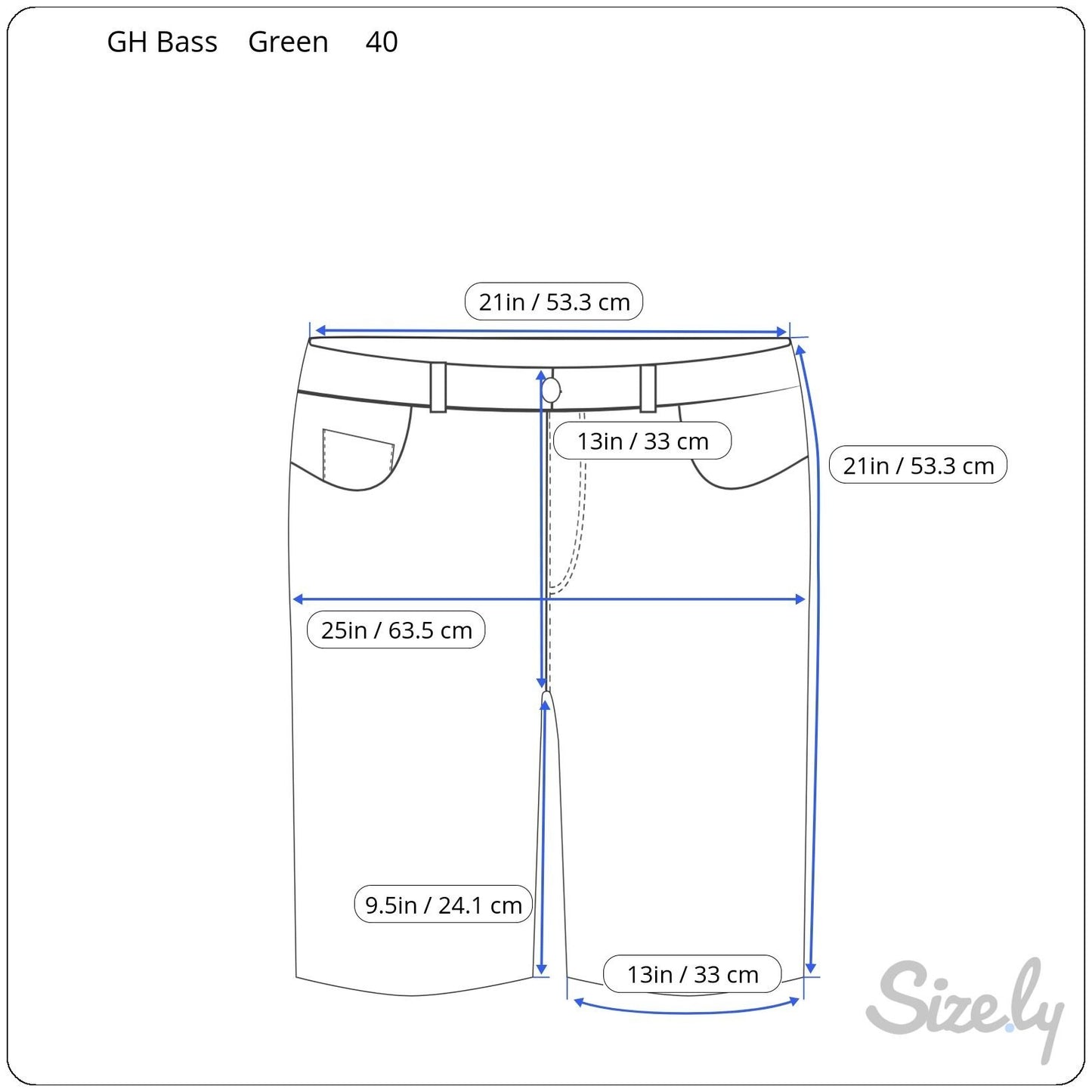 G.H. Bass & Co Mens Gray Casual Outdoor Durable Lightweight Flat Front Shorts 40