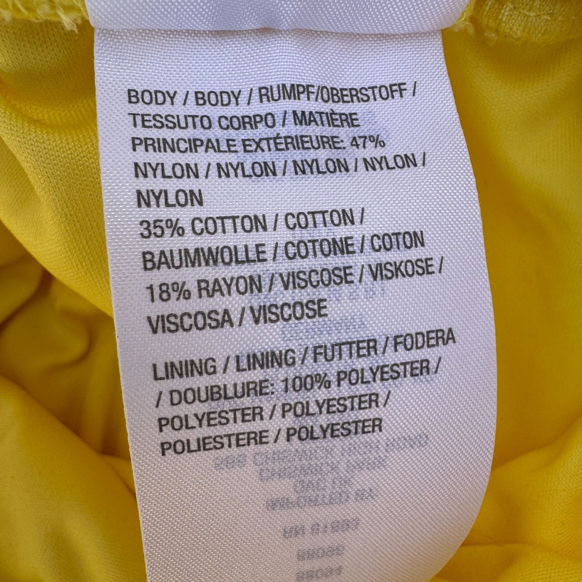 Isaac Mizrahi Live Womens Yellow Lace Overlay Elastic Waist Lined Wide Leg Pants