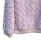 Switch Eyeshadow Womens Pink Textured Crewneck Soft Cozy Long Sleeve Sweater Sweater L 3 image