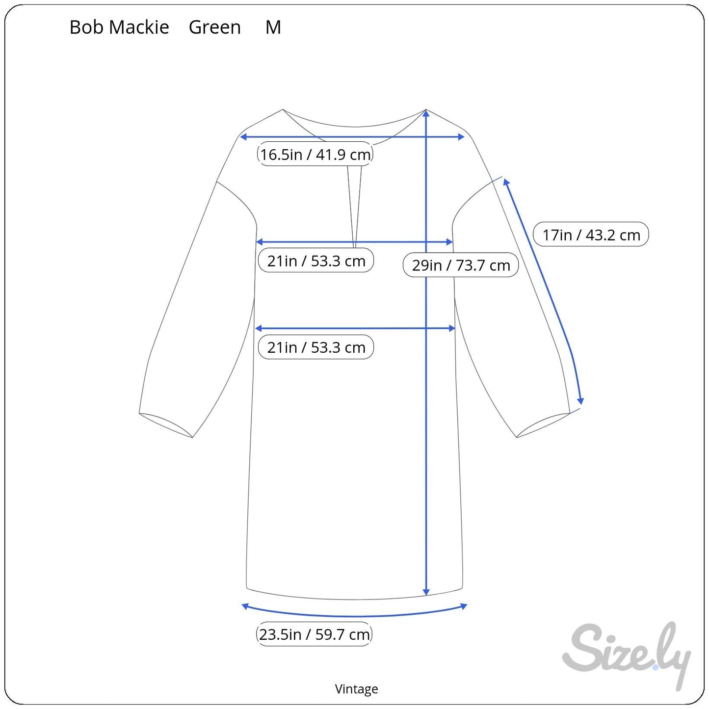 Bob Mackie Wearable Art Vintage Green Gold Striped Embroidered Tunic Blouse M