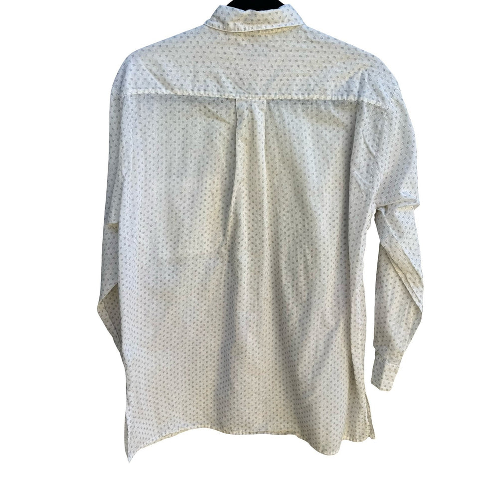 Album by Kenzo Vintage 90s Japanese Minimalist Geometric Cotton Gauze Shirt