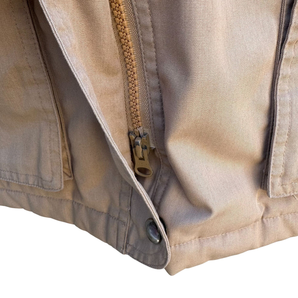 Saril Vintage Removable Hood Red Plaid Lining Thinsulate Insulation Jacket Coat