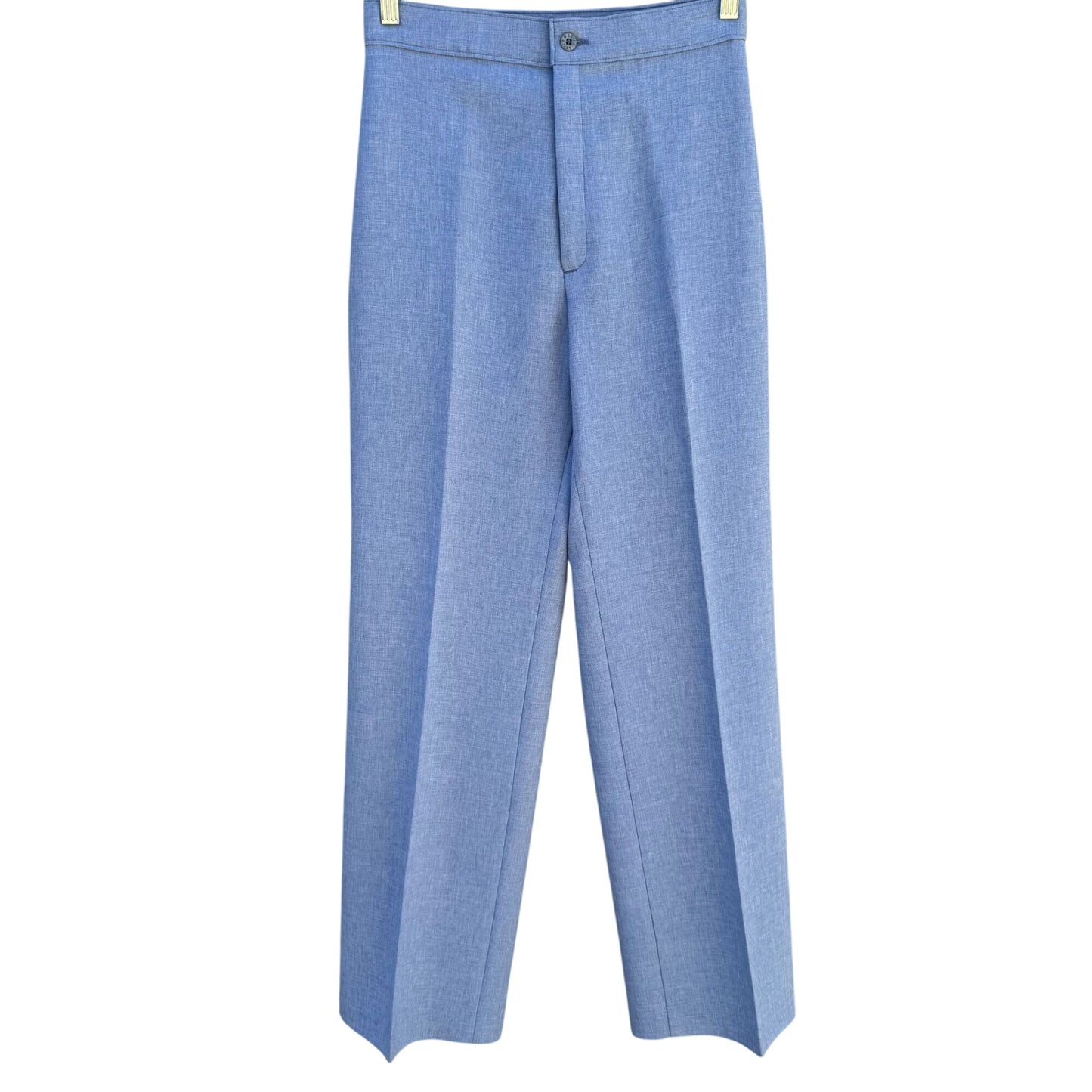 Levi Strauss Vintage 70s Womens Blue High Rise Straight Leg Pants Trousers 14