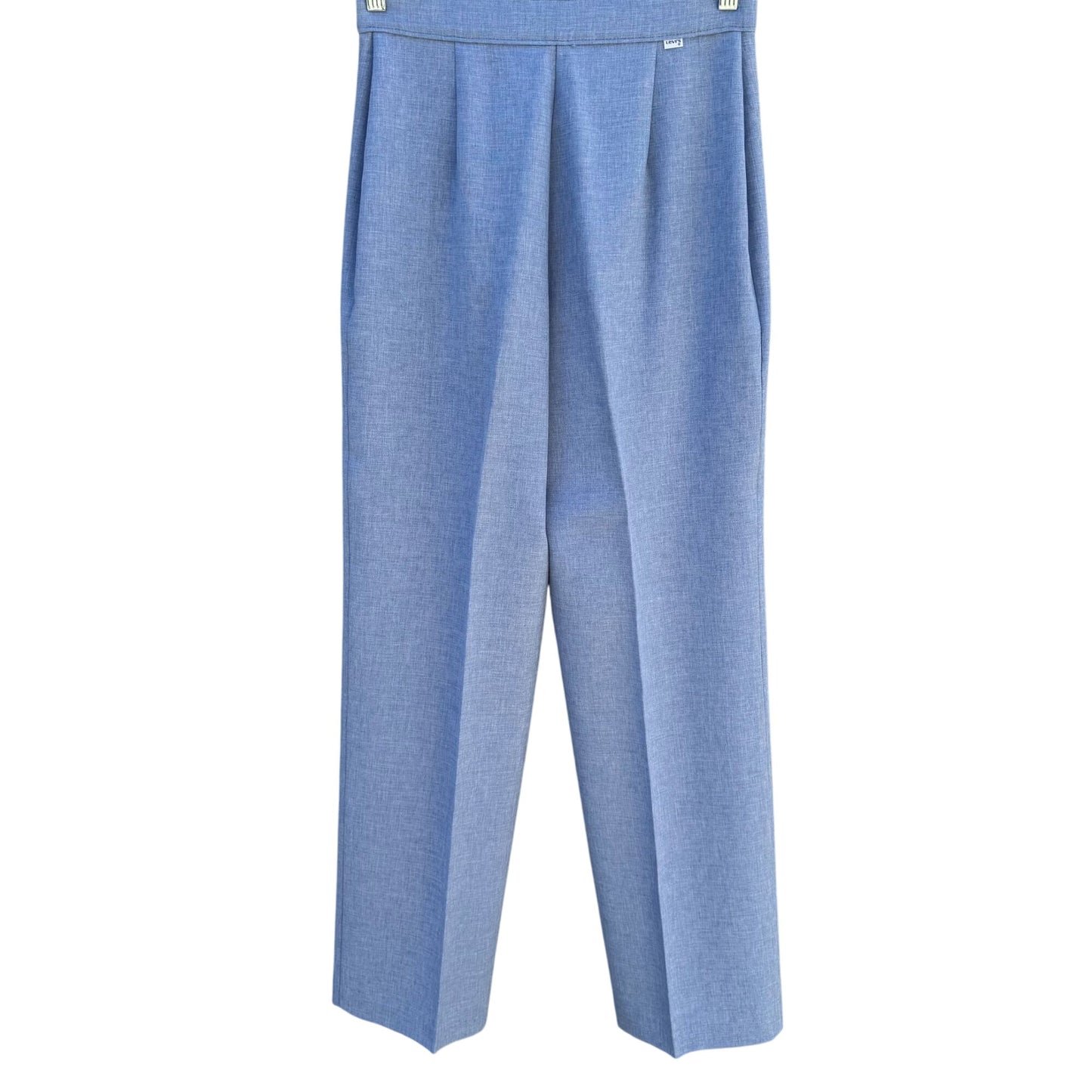 Levi Strauss Vintage 70s Womens Blue High Rise Straight Leg Pants Trousers 14