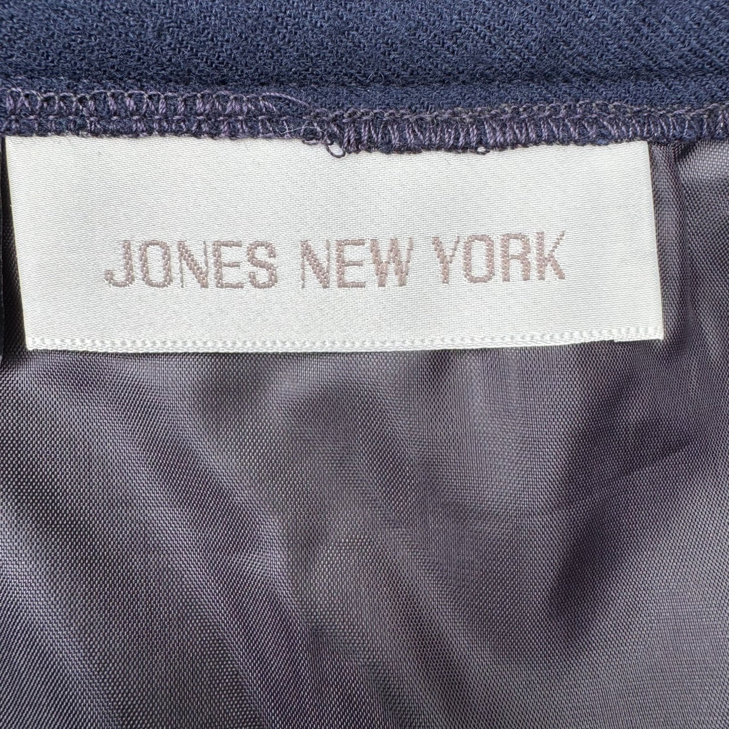 Jones New York Vintage Womens Navy Pleated Wool Cheerleader Mini Skirt Size 12