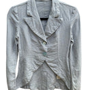 Switch Cool Hunting People 100% Italian Flax Linen Cutaway Blazer Jacket Equestrian XS 3 image