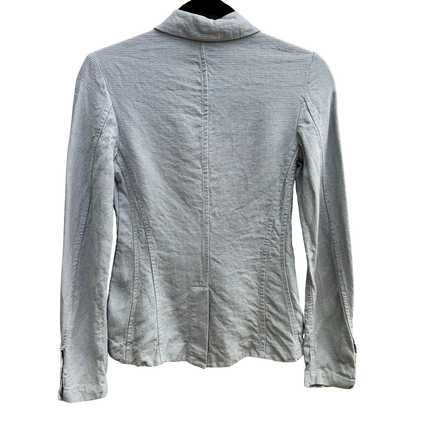 Cool Hunting People 100% Italian Flax Linen Cutaway Blazer Jacket Equestrian XS