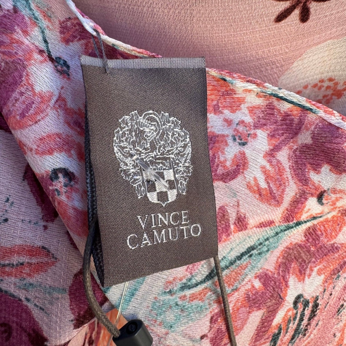 Vince Camuto Cottagecore Soft Girl Romantic Garden Floral Wrap Scarf Shawl NWT